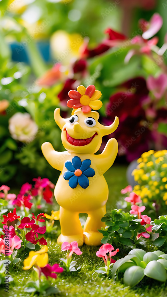 Fototapeta premium The happy doll