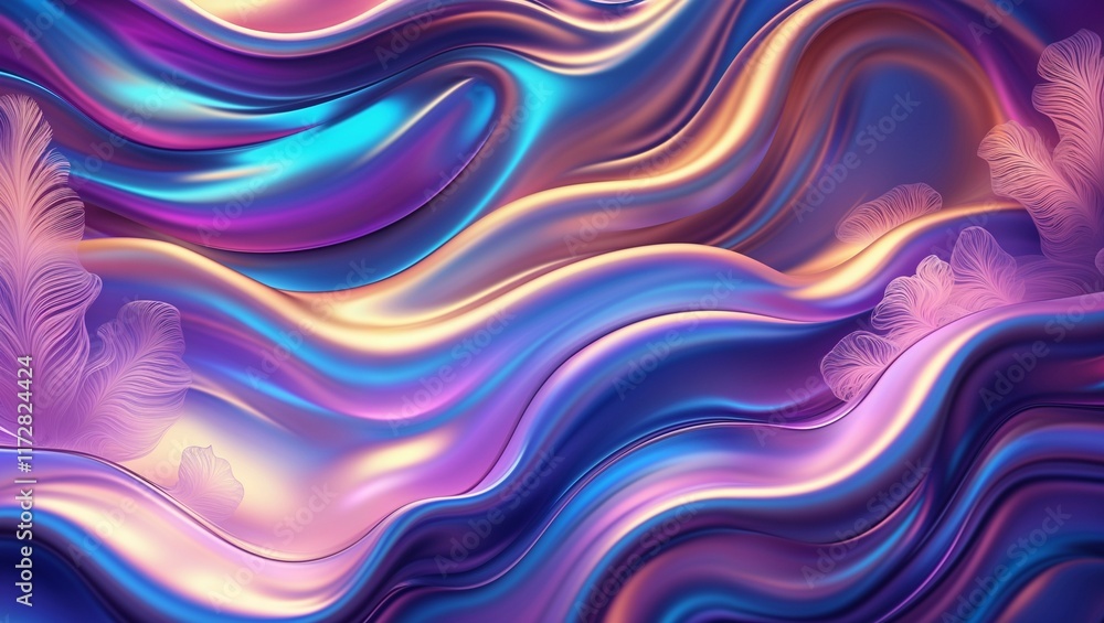 Obraz premium abstract background with wave 
