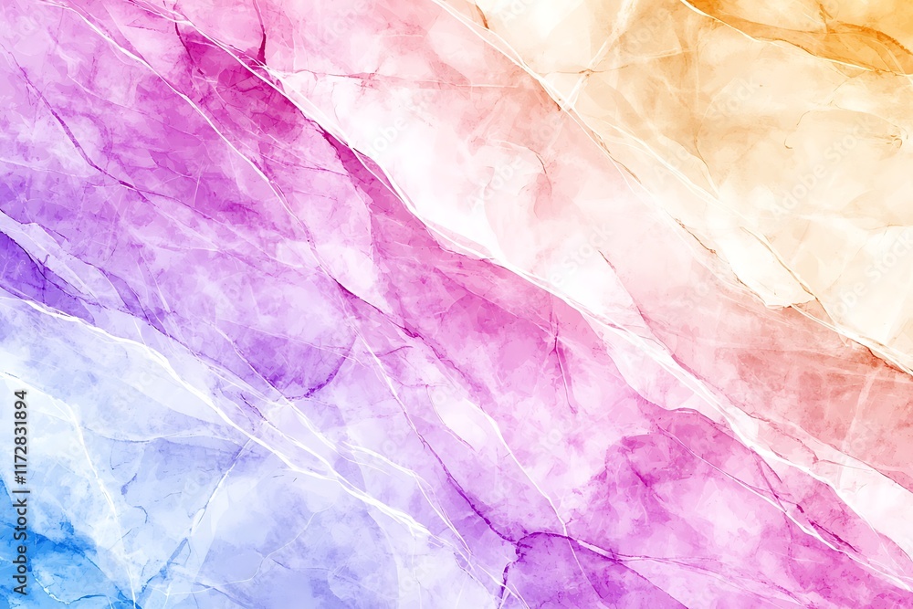 Obraz premium Valentine's day love watercolor style background abstract art creative bright colors