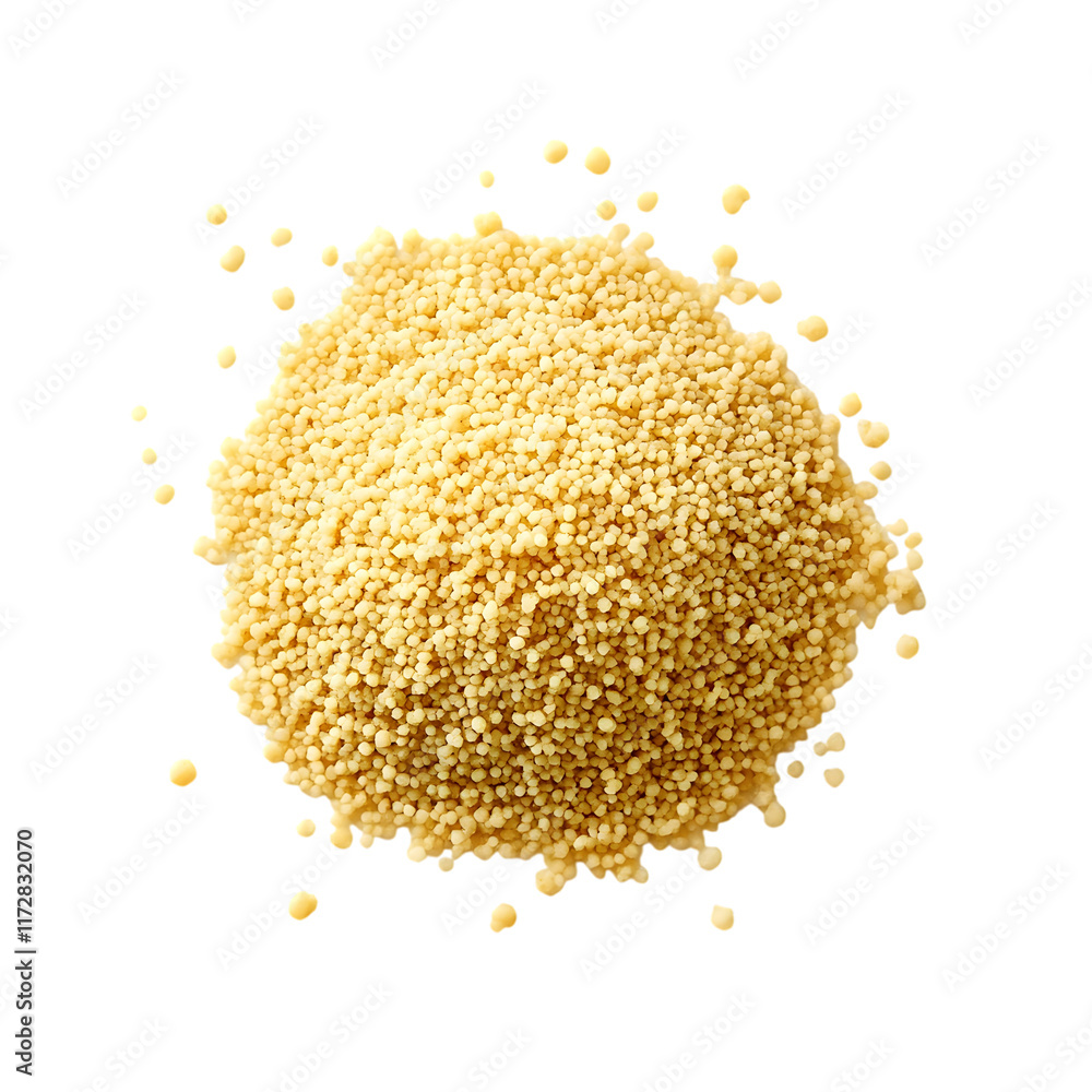 Golden Couscous Grains, Perfect for Food and Culinary Designs Golden Couscous Grains, Perfect for Food and Culinary Designs
