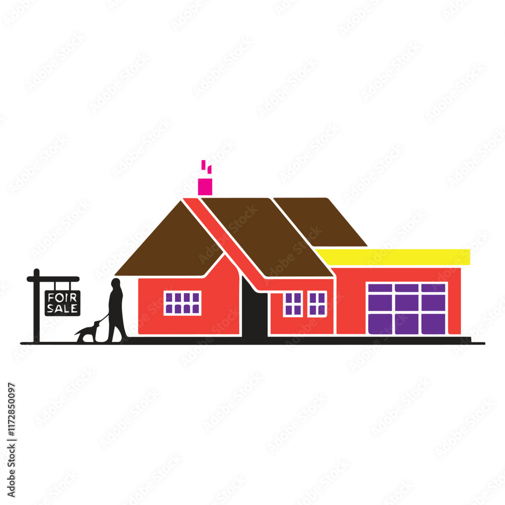 Fototapeta premium house for sale