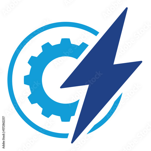 Current Flat Icon