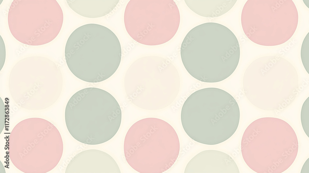 Delicate Pastel Polka Dot Pattern Delicate Pastel Polka Dot Pattern