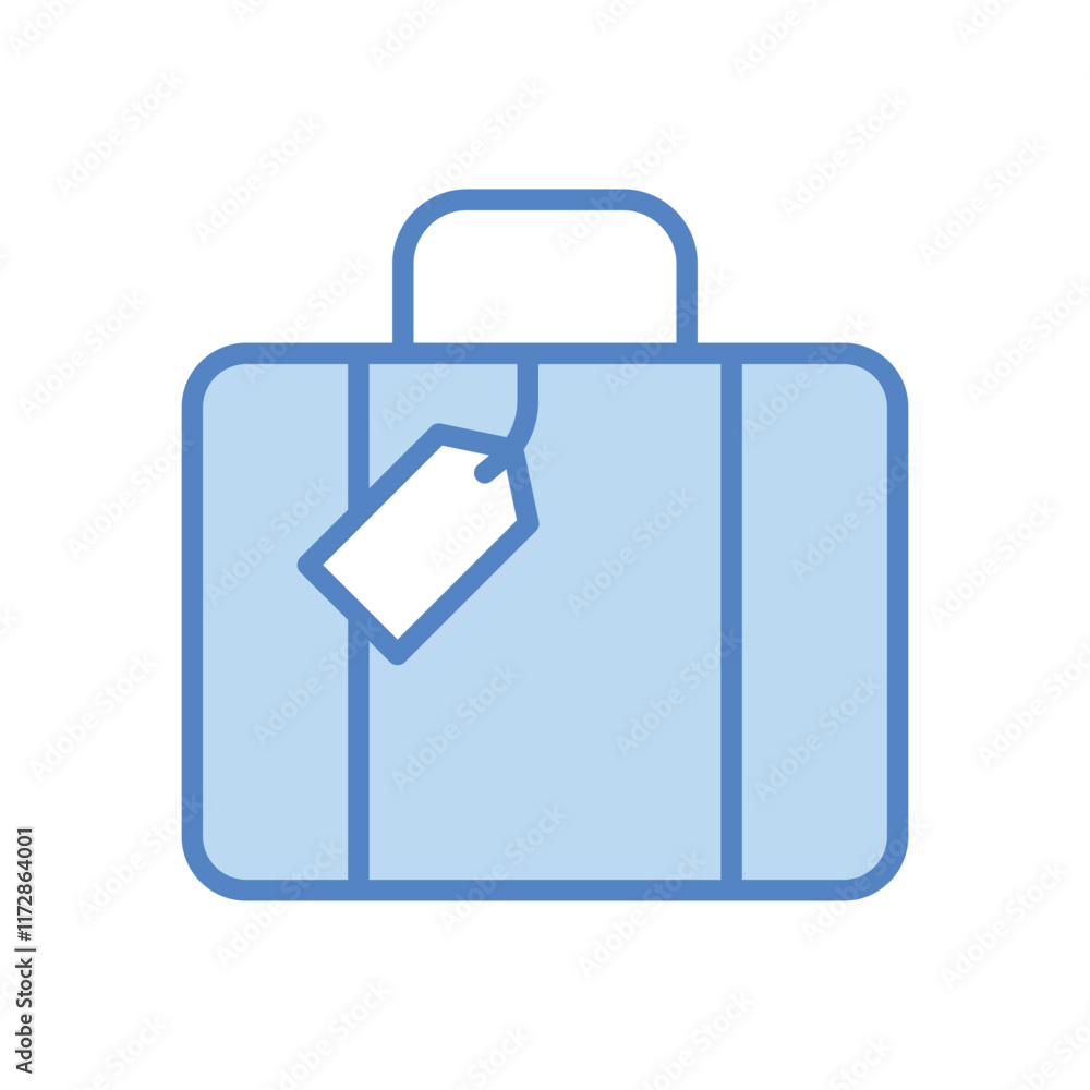 Suitcase icons set vector stock illustration Suitcase icons set vector stock illustration