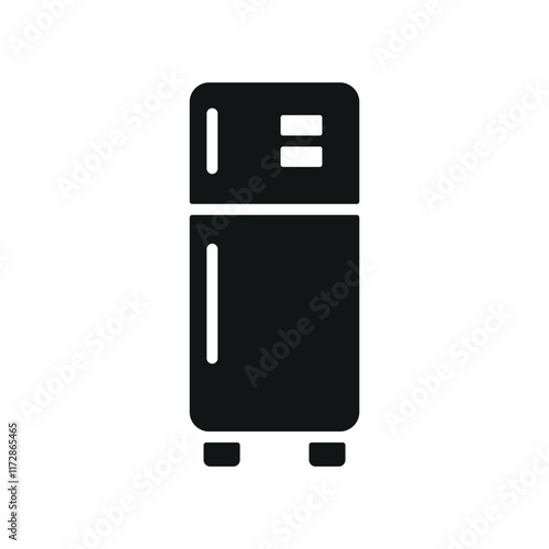 Refrigerator icon vector design templates simple and modern