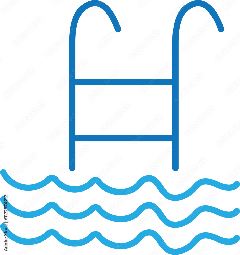 Detailed Swimming Pool Vector, Ideal for Architecture, Landscaping, and Hospitality Projects Detailed Swimming Pool Vector, Ideal for Architecture, Landscaping, and Hospitality Projects