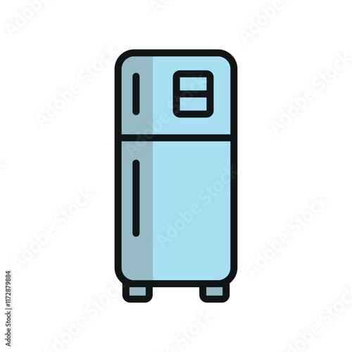 Refrigerator icon vector design templates simple and modern