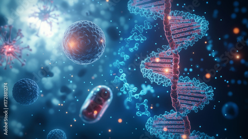 Explore the role of immune cells in fighting cancer, focusing on how new immunotherapies work at the molecular level by interacting with cancerous cells and manipulating DNA to enh