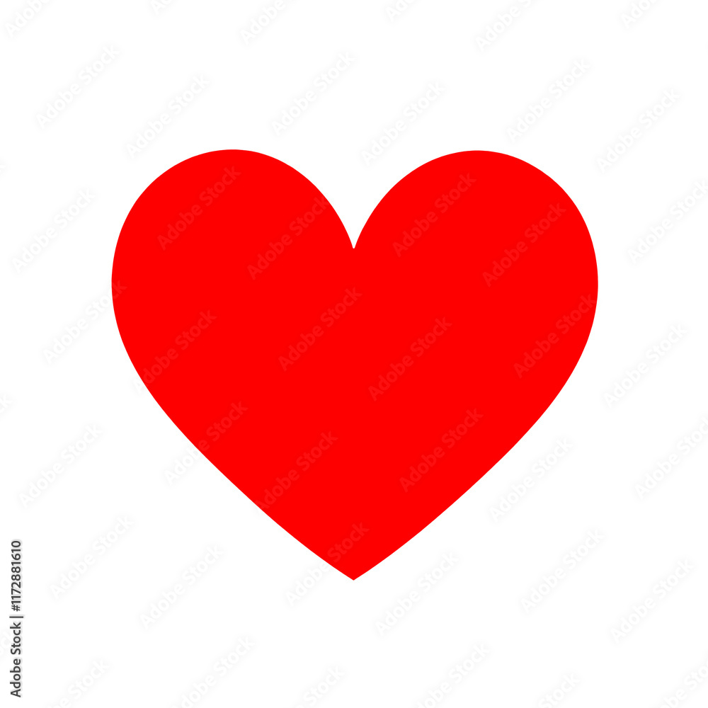 Modern Minimalist Heart for Valentine's Day - Transparent Digital Design Modern Minimalist Heart for Valentine's Day - Transparent Digital Design