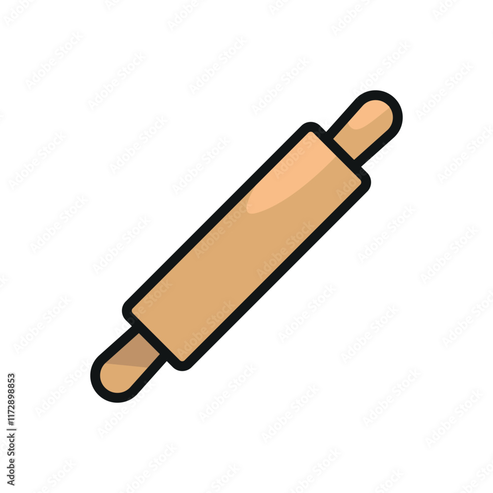 Rolling pin icon vector design templates simple and modern Rolling pin icon vector design templates simple and modern