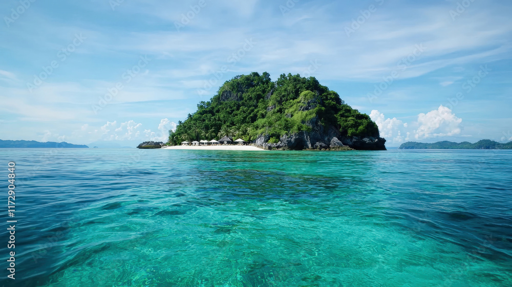 A private beach with cabanas, offering a luxury retreat for the rich, surrounded by pristine ocean and stunning landscapes, providing an exclusive, serene getaway. A private beach with cabanas, offering a luxury retreat for the rich, surrounded by pristine ocean and stunning landscapes, providing an exclusive, serene getaway.