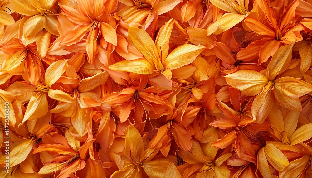A stunning close-up of lush orange flowers creating a vibrant background, perfect for nature-themed designs and decorations. A stunning close-up of lush orange flowers creating a vibrant background, perfect for nature-themed designs and decorations.