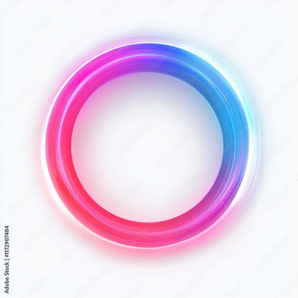 Abstract Pink and Blue Circular Light Design Abstract Pink and Blue Circular Light Design