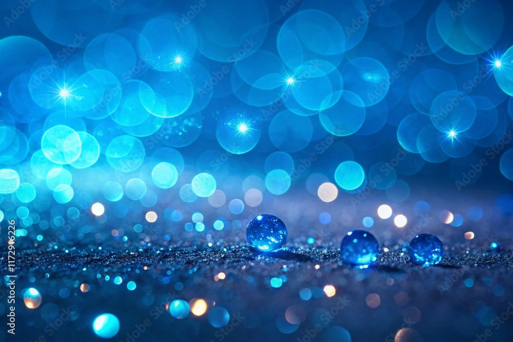 Sparkling Blue Light Background - Stunning Abstract Design Sparkling Blue Light Background - Stunning Abstract Design