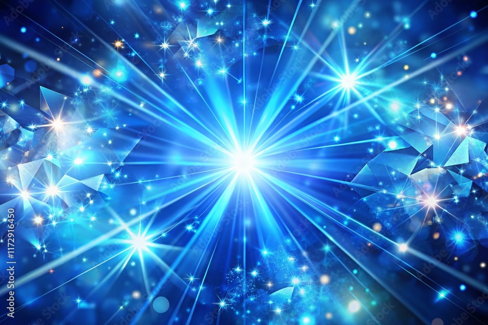 Sparkling Blue Light Background - Stunning Abstract Design Sparkling Blue Light Background - Stunning Abstract Design