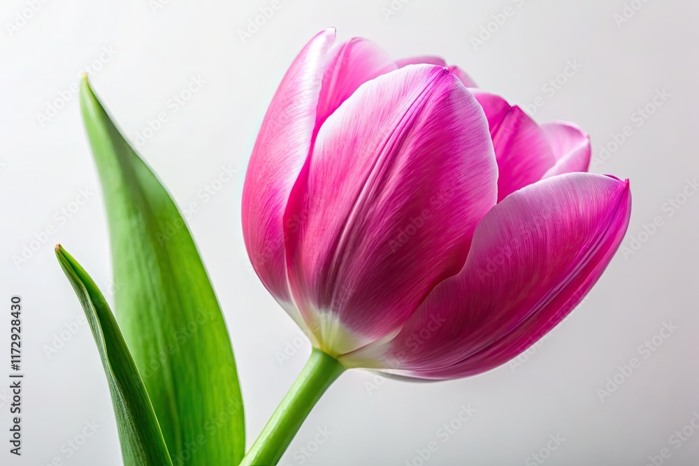 Pink Tulip Isolated White Background - Stock Photo, Floral Image, Spring Flower, High Resolution, Studio Photography, Botanical Photography, Blooming Tulip Pink Tulip Isolated White Background - Stock Photo, Floral Image, Spring Flower, High Resolution, Studio Photography, Botanical Photography, Blooming Tulip