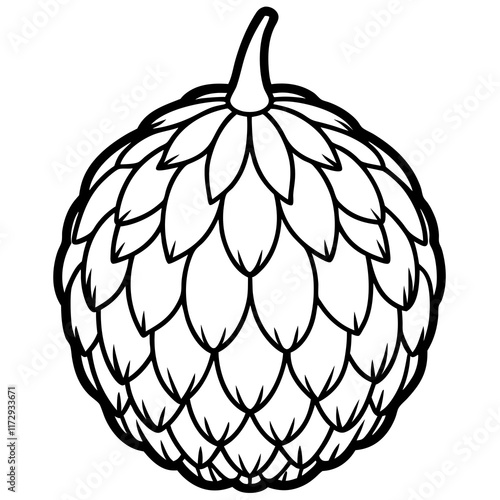 Elegant Balsam Apple Vector Art Design