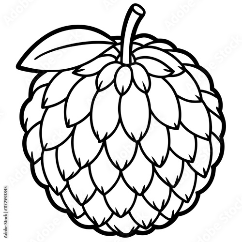 Elegant Balsam Apple Vector Art Design