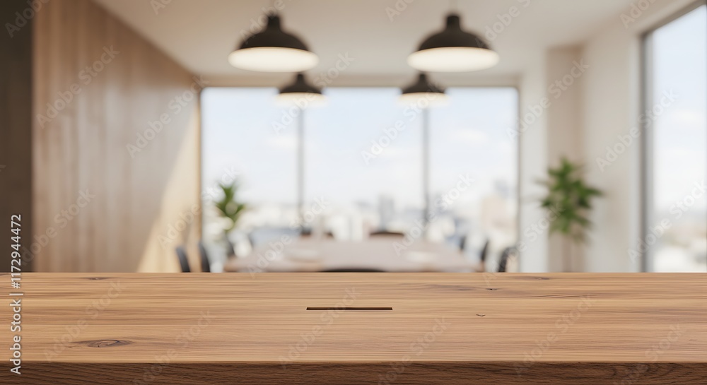Fototapeta premium ia generated. modern office interior