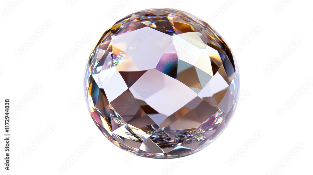 A Stunning Small Crystal Ball with Light Refractions Perfect for Photography and Artistic Displays, Showcasing Colorful Light Patterns and Reflections. A Stunning Small Crystal Ball with Light Refractions Perfect for Photography and Artistic Displays, Showcasing Colorful Light Patterns and Reflections.