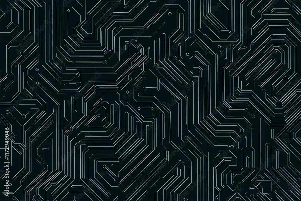 Abstract close-up of a glowing blue digital circuit board, showcasing intricate connections and technological design on a black background.
Abstract close-up of a glowing blue digital circuit board, showcasing intricate connections and technological design on a black background.