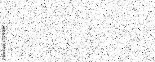 Black and white splatter texture. White paper texture