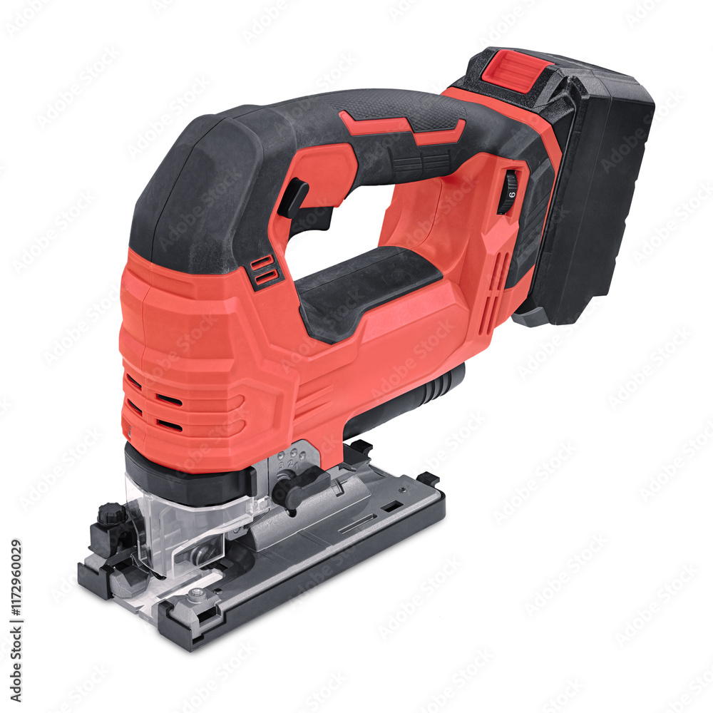 Fototapeta premium Handheld cordless jigsaw