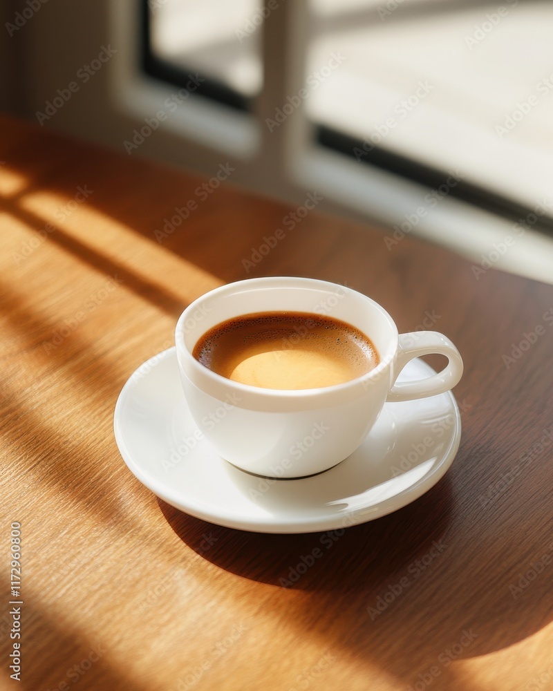 A natural and candid scene featuring coffee in daily life A natural and candid scene featuring coffee in daily life