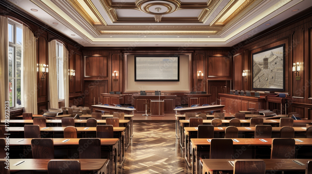 Fototapeta premium luxury classroom