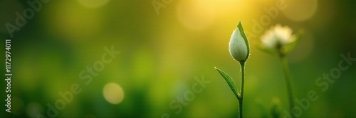 Warm white light on isolated piper betle stem, foliage, plant, botanical photo