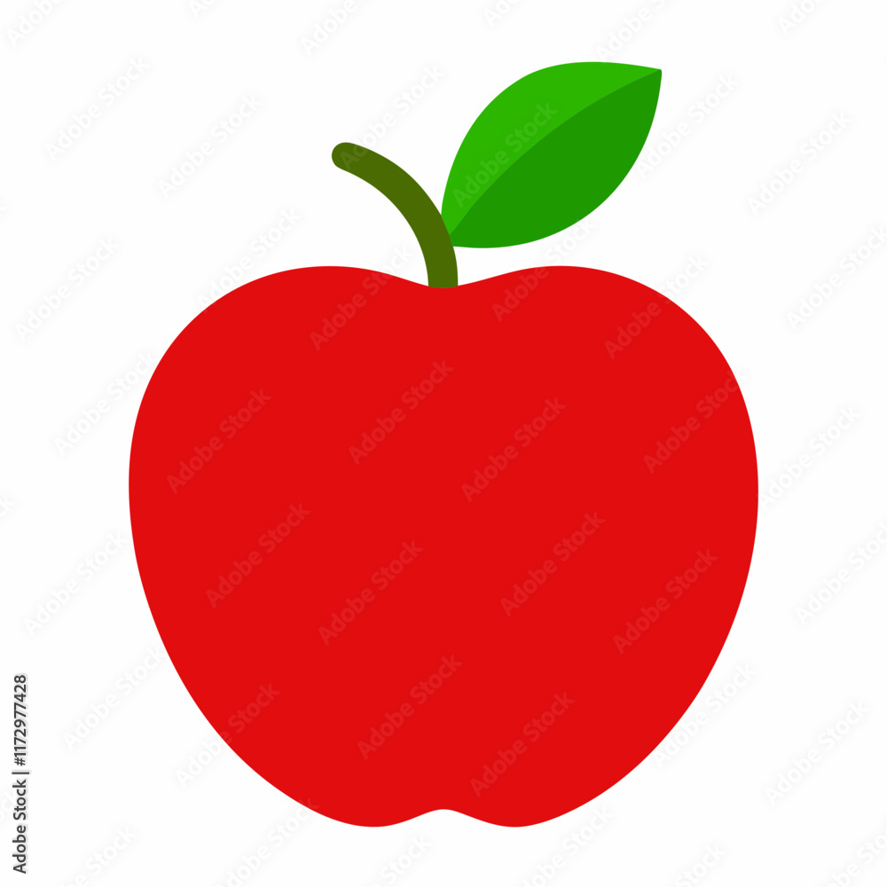 red apple illustration red apple illustration