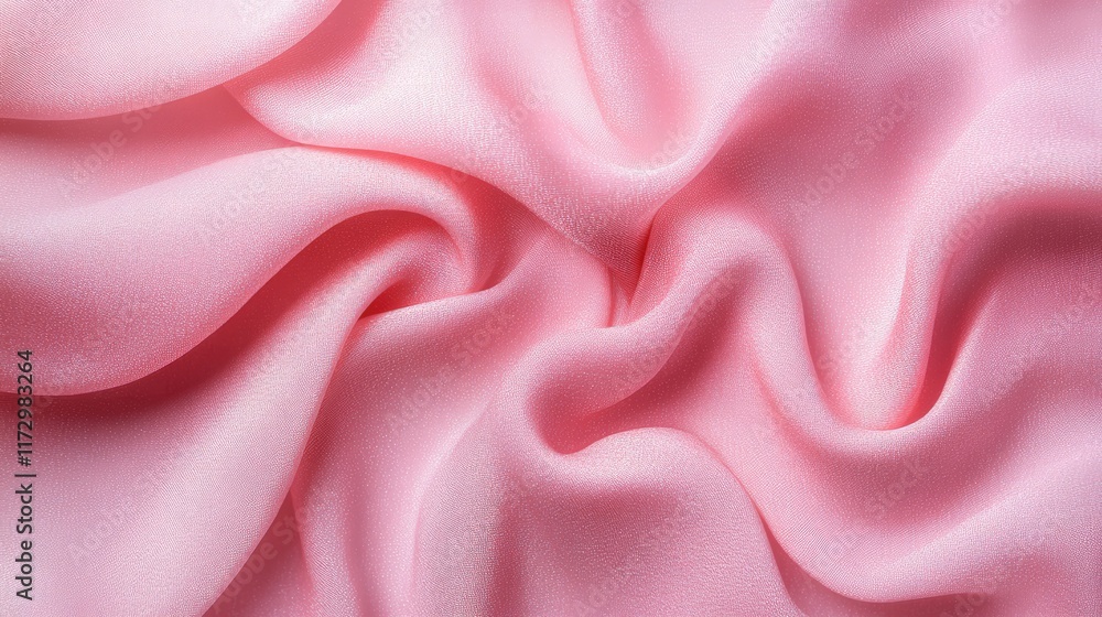 Obraz premium Gradient pastel pink fabric texture for background. Natural material.