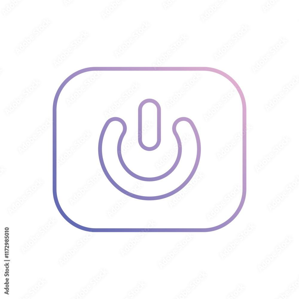 Reset Button icon. Computer hardware icon design. vector graphic Reset Button icon. Computer hardware icon design. vector graphic