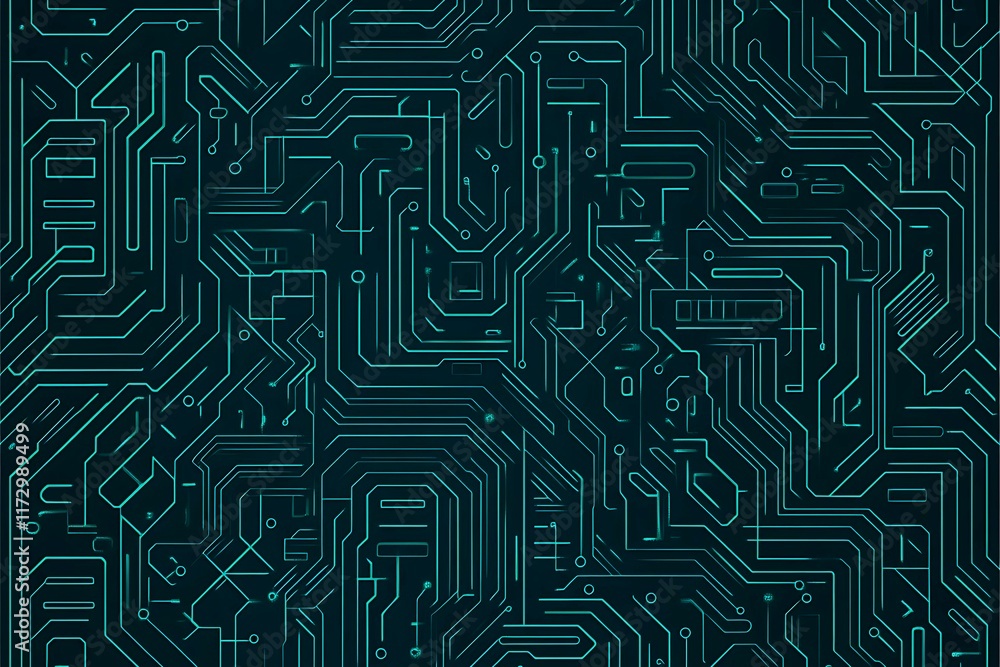 Abstract close-up of a glowing blue digital circuit board, showcasing intricate connections and technological design on a black background.
Abstract close-up of a glowing blue digital circuit board, showcasing intricate connections and technological design on a black background.
