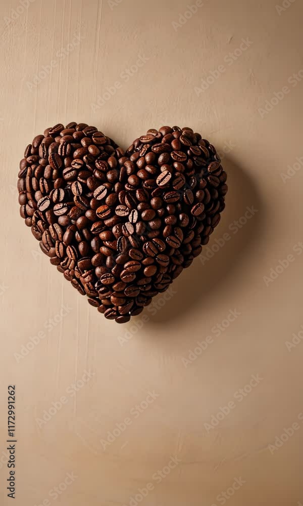 Heart made of coffee beans, place for inscription, coffee, roasted grain, brown, heart, bean, cafe, beans, drink, caffeine, love, roasted, symbol Heart made of coffee beans, place for inscription, coffee, roasted grain, brown, heart, bean, cafe, beans, drink, caffeine, love, roasted, symbol