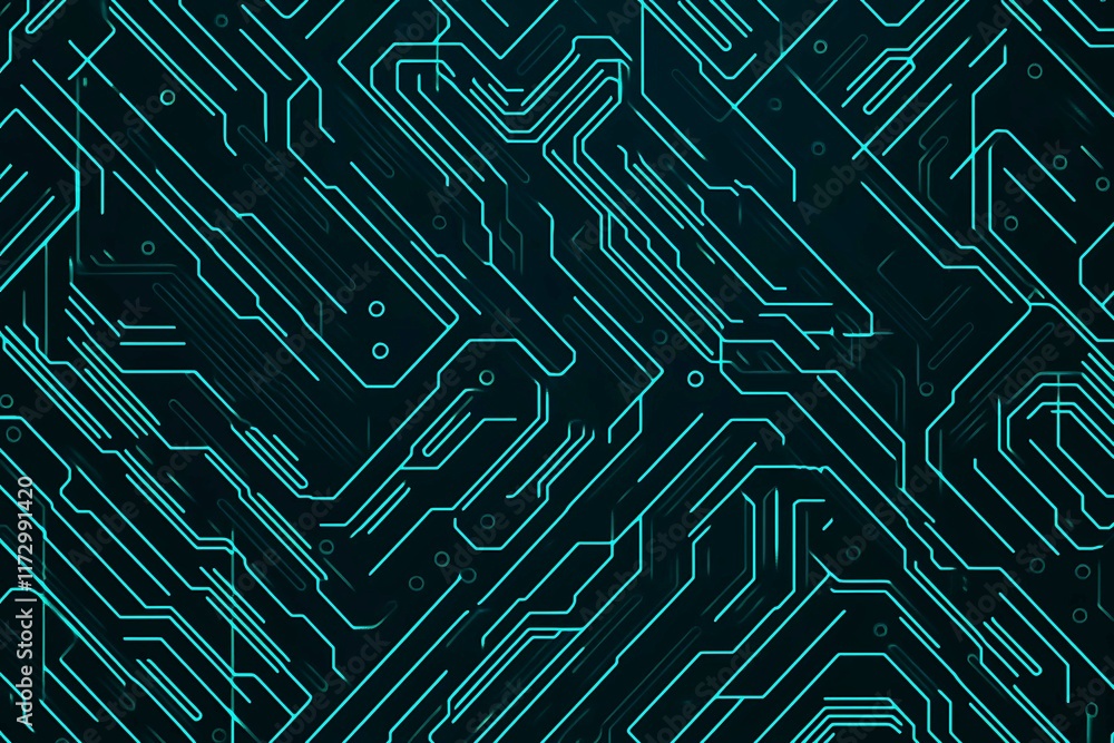Abstract close-up of a glowing blue digital circuit board, showcasing intricate connections and technological design on a black background.
Abstract close-up of a glowing blue digital circuit board, showcasing intricate connections and technological design on a black background.