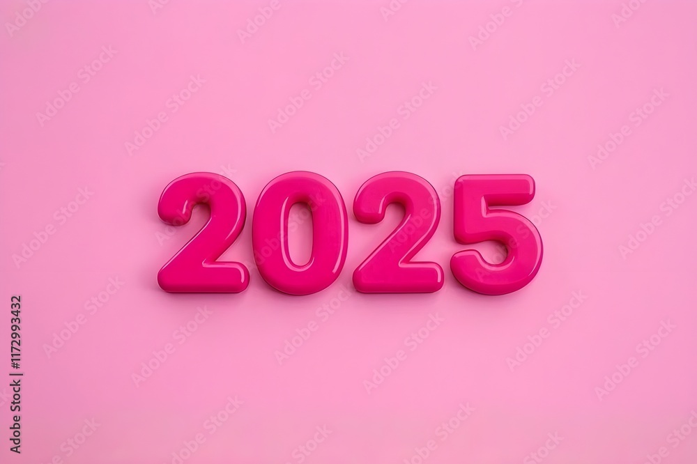 2025 new year typography 2025 new year typography
