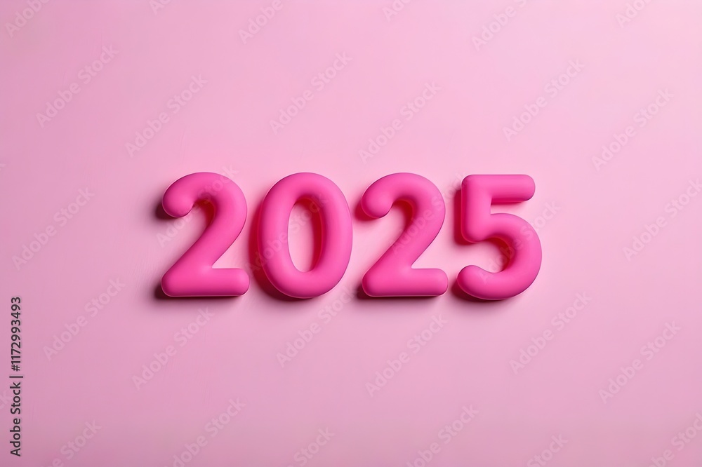 2025 new year typography 2025 new year typography