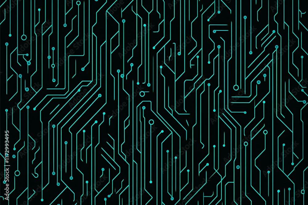 Abstract close-up of a glowing blue digital circuit board, showcasing intricate connections and technological design on a black background.
Abstract close-up of a glowing blue digital circuit board, showcasing intricate connections and technological design on a black background.