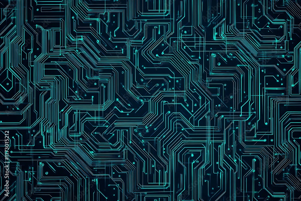 Abstract close-up of a glowing blue digital circuit board, showcasing intricate connections and technological design on a black background.
Abstract close-up of a glowing blue digital circuit board, showcasing intricate connections and technological design on a black background.