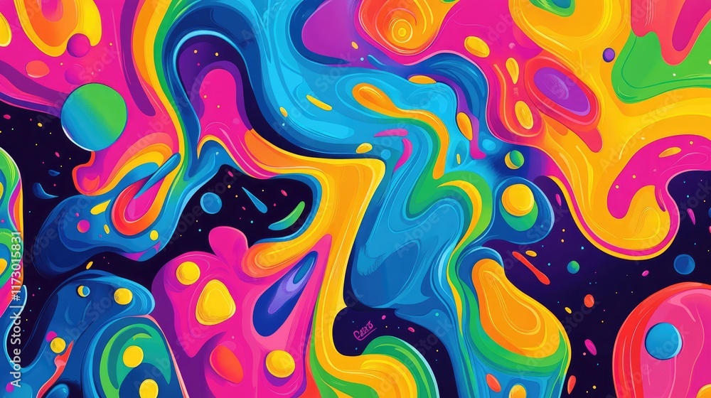 groovy psychedelic abstract sign background groovy psychedelic abstract sign background