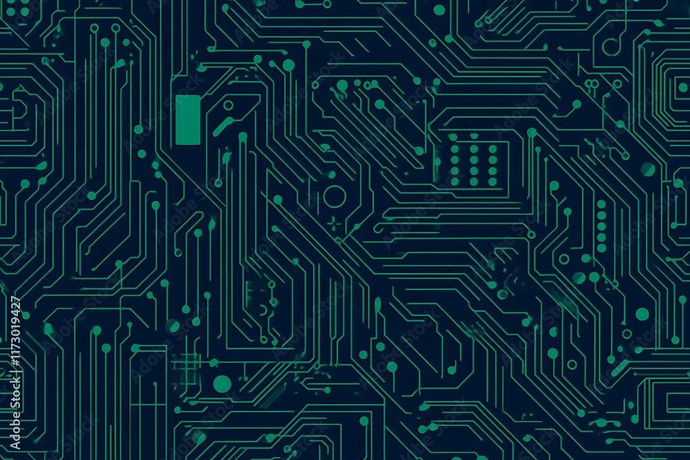 Abstract close-up of a glowing blue digital circuit board, showcasing intricate connections and technological design on a black background.
Abstract close-up of a glowing blue digital circuit board, showcasing intricate connections and technological design on a black background.