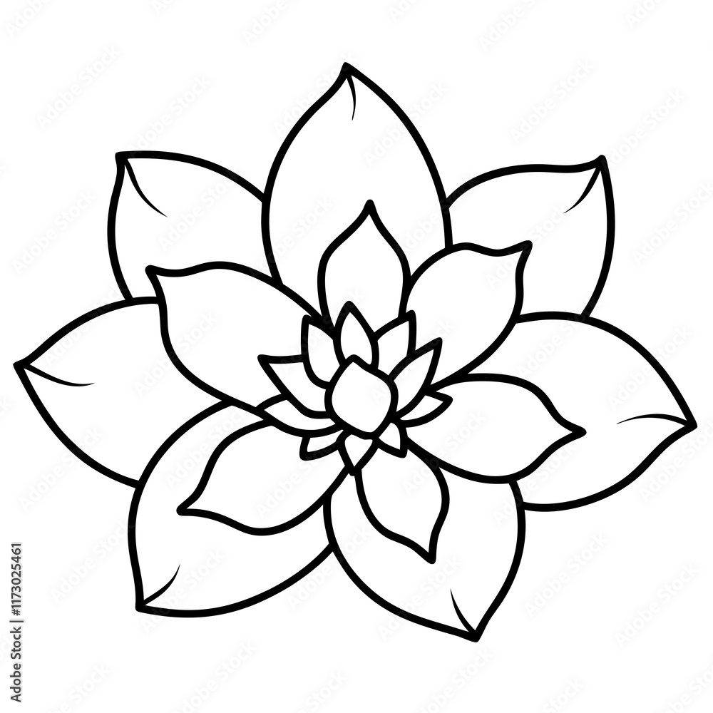 Blossom Charm line art art vector Blossom Charm line art art vector