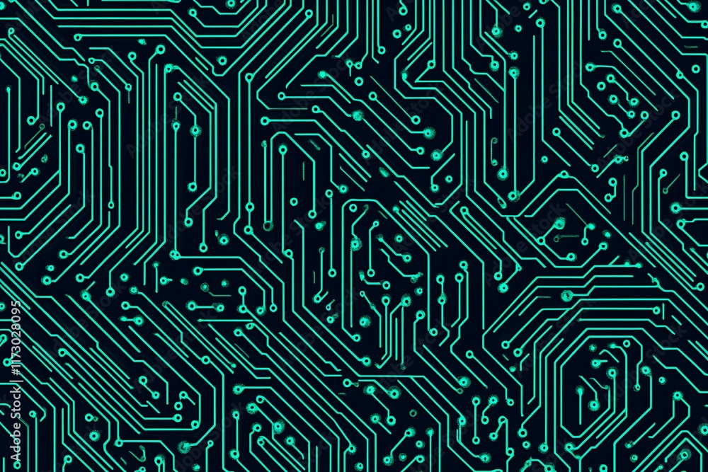 Abstract close-up of a glowing blue digital circuit board, showcasing intricate connections and technological design on a black background.
Abstract close-up of a glowing blue digital circuit board, showcasing intricate connections and technological design on a black background.