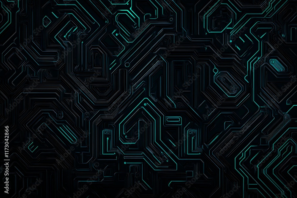 Abstract close-up of a glowing blue digital circuit board, showcasing intricate connections and technological design on a black background.
Abstract close-up of a glowing blue digital circuit board, showcasing intricate connections and technological design on a black background.