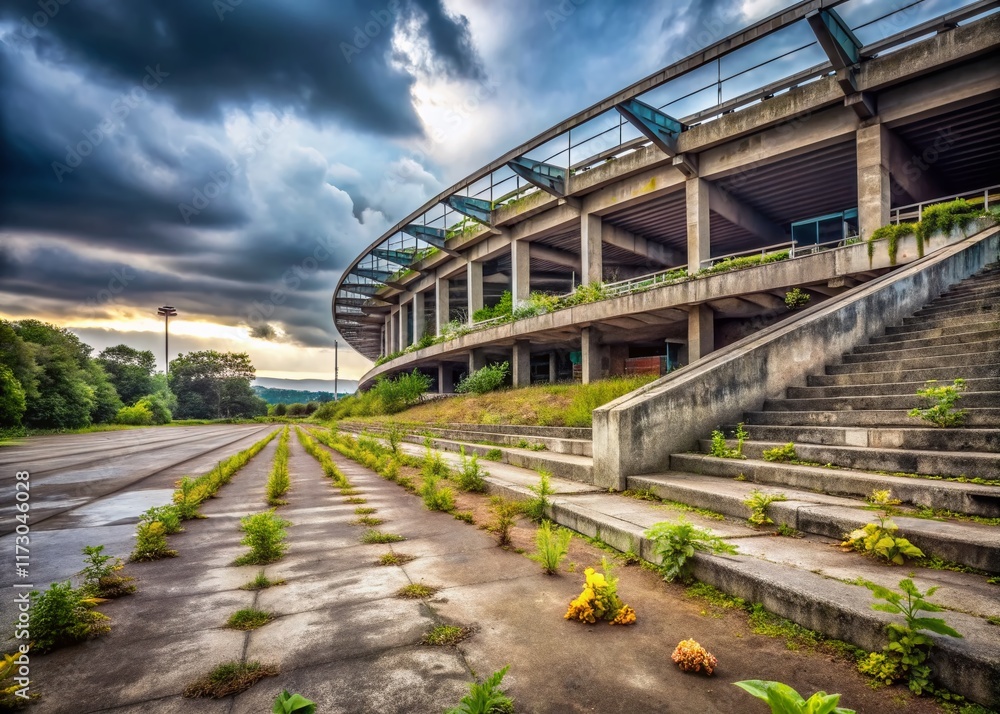 Abandoned Olympic Stadium: A Symbol of Wasted Resources and Unfulfilled Promises Abandoned Olympic Stadium: A Symbol of Wasted Resources and Unfulfilled Promises
