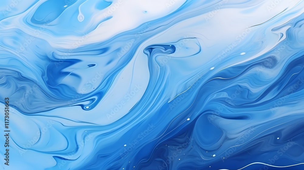 Digital cosmic blue colors abstract Liquid poster web background Digital cosmic blue colors abstract Liquid poster web background