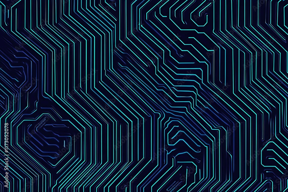 Abstract close-up of a glowing blue digital circuit board, showcasing intricate connections and technological design on a black background.
Abstract close-up of a glowing blue digital circuit board, showcasing intricate connections and technological design on a black background.
