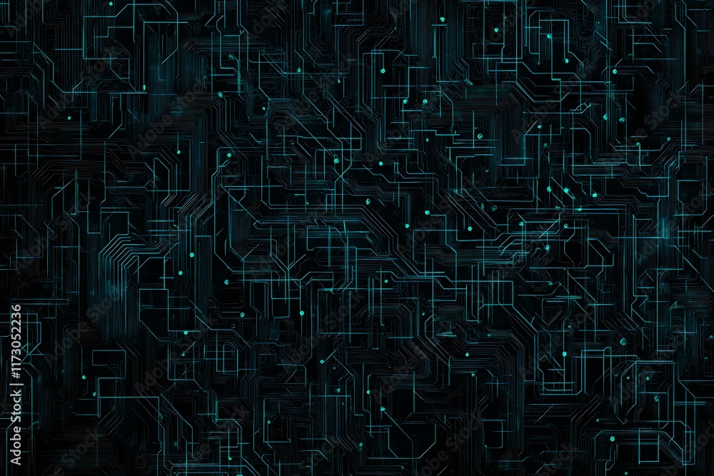 Abstract close-up of a glowing blue digital circuit board, showcasing intricate connections and technological design on a black background.
Abstract close-up of a glowing blue digital circuit board, showcasing intricate connections and technological design on a black background.