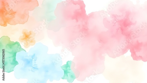 watercolor hand painted background